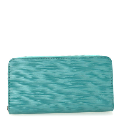 Louis Vuitton Epi Zippy Wallet Turquoise 1 of 8