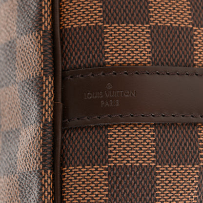 Louis Vuitton Damier Ebene Speedy Bandouliere 25 6 of 11