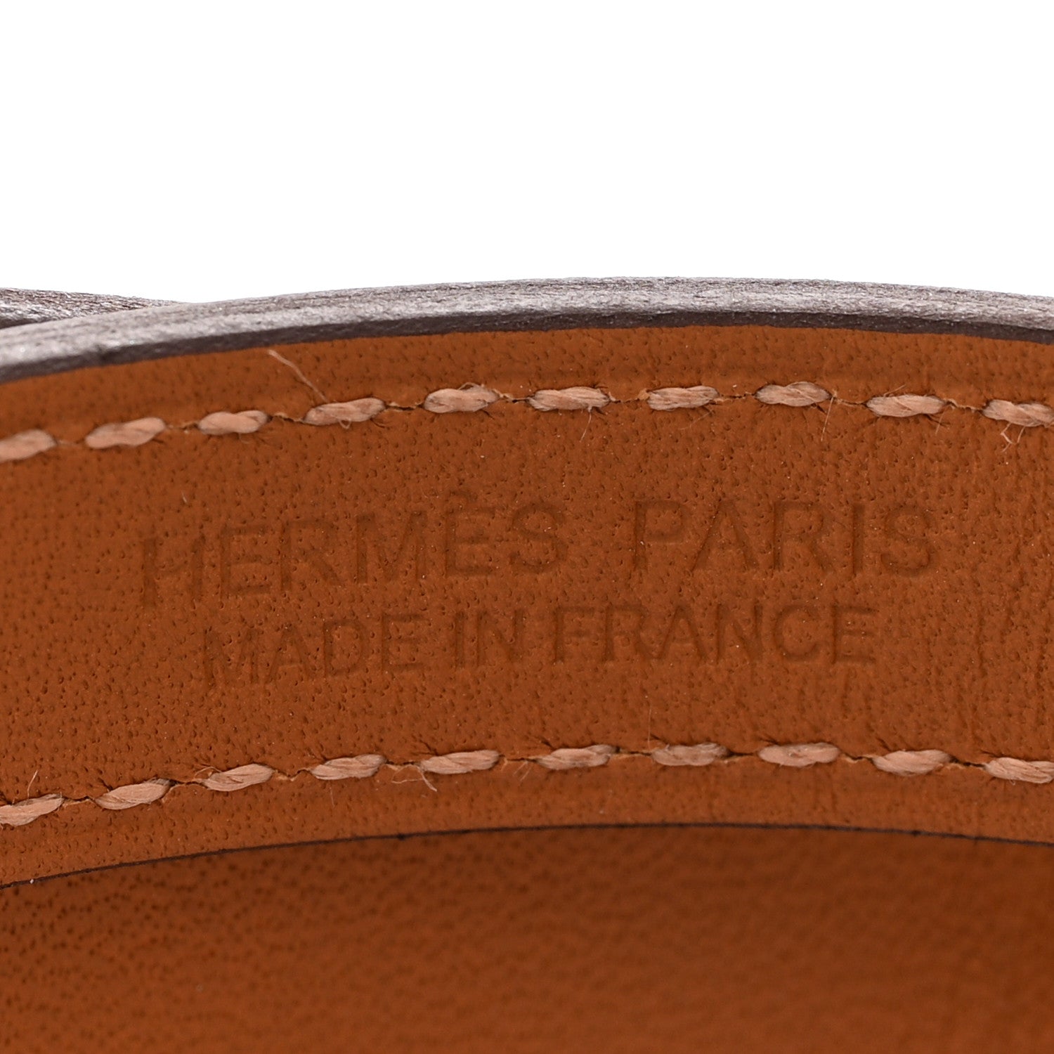 Hermes Swift O'Kelly Double Tour Bracelet T2 Etoupe 4 of 7
