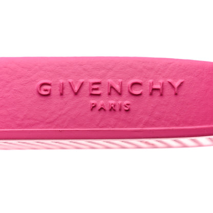 Givenchy Rubber Womens Logo Womens Pool Slides 36 Sandals Pink 10 of 12