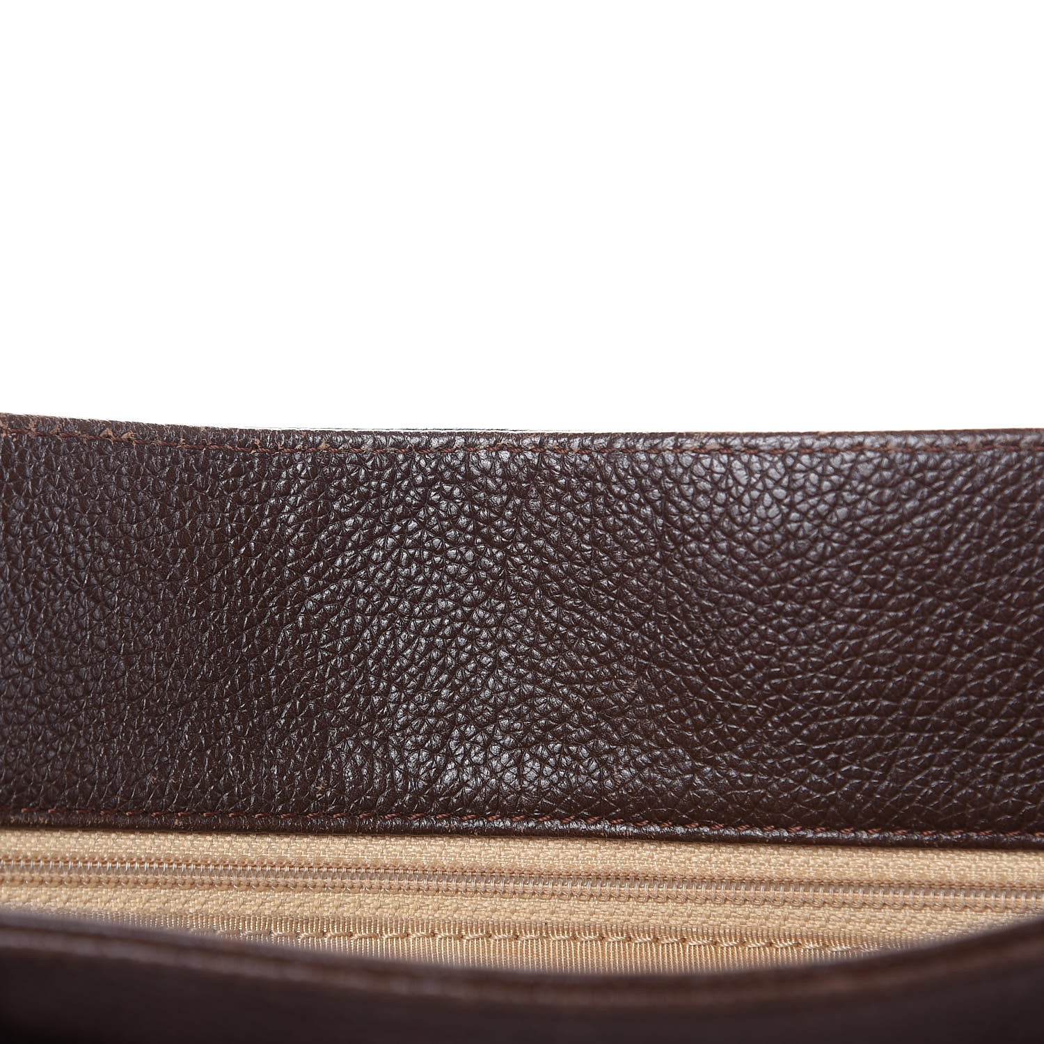 Chanel Calfskin Cerf Executive Shopper Tote Brown 18 of 28