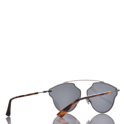 Christian Dior So Real Pop Sunglasses Dark Ruthenium Grey Havana 4 of 9