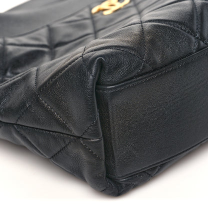 Chanel Calfskin Quilted Close To Me Hobo Black 10 of 11