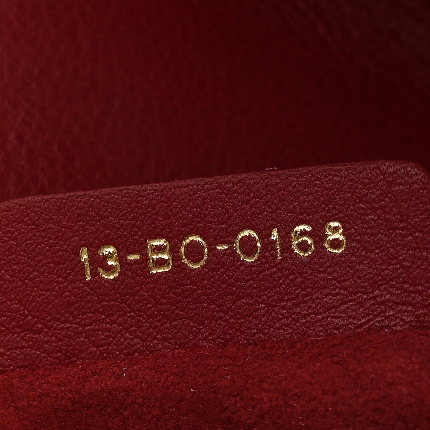 Calfskin Studded Small Diorama Flap Bag Burgundy