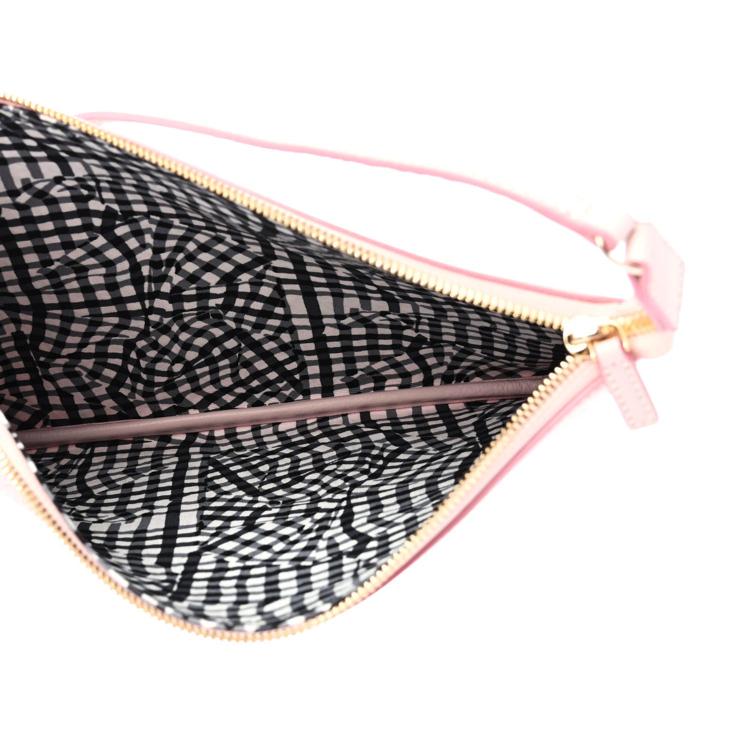 MCM Visetos Liz Shopper Tote Pouch Light Pink 4 of 4