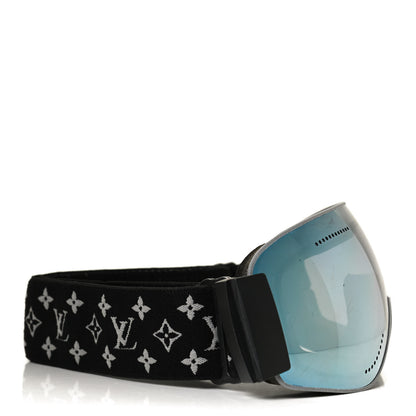 Louis Vuitton Monogram Intergalactic Ski Goggles Blue Black 4 of 6