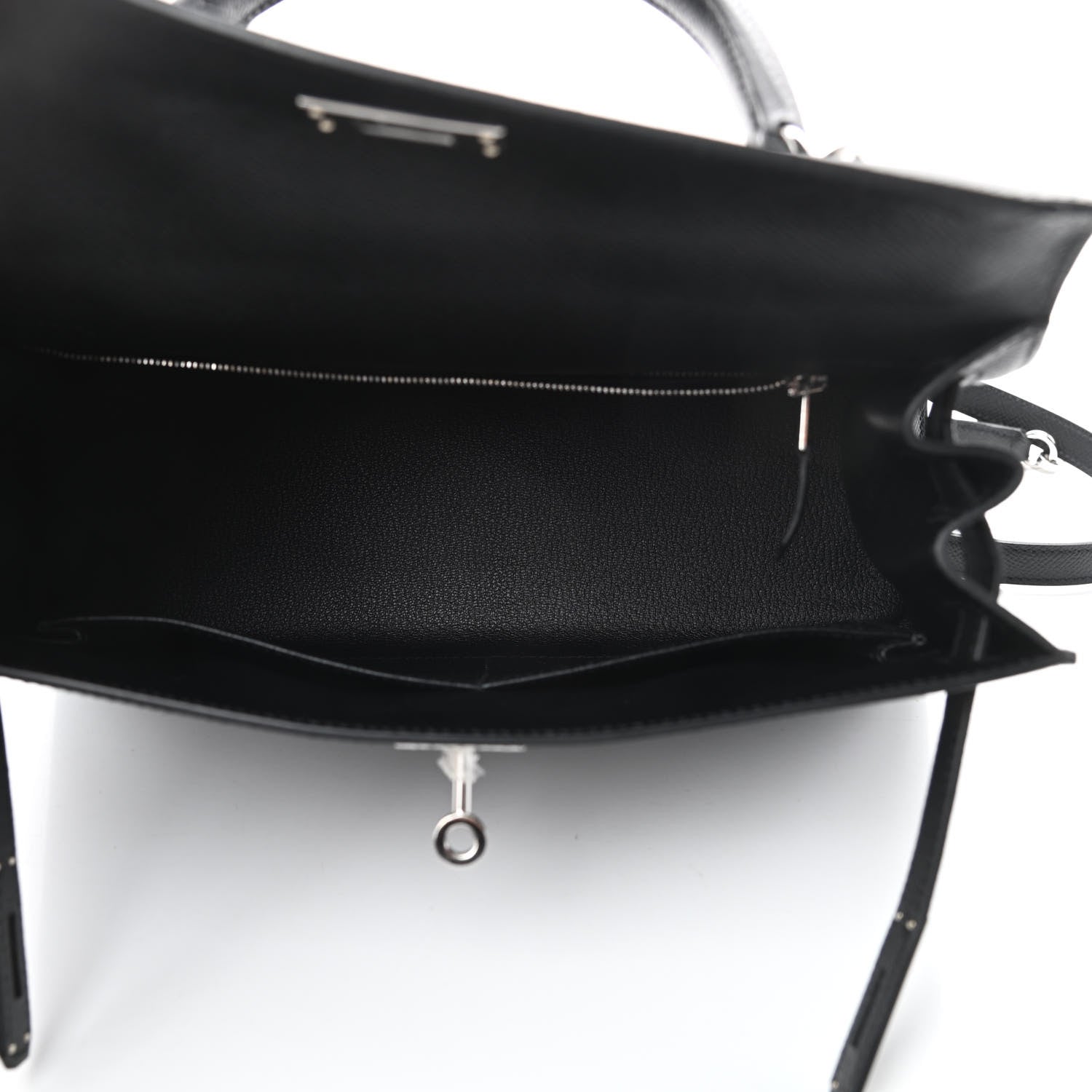 Hermes Epsom Kelly Sellier 28 Black 5 of 11