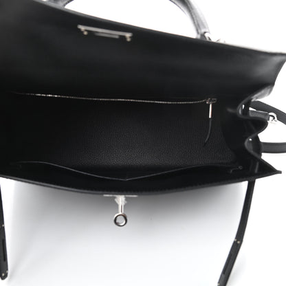 Hermes Epsom Kelly Sellier 28 Black 5 of 11