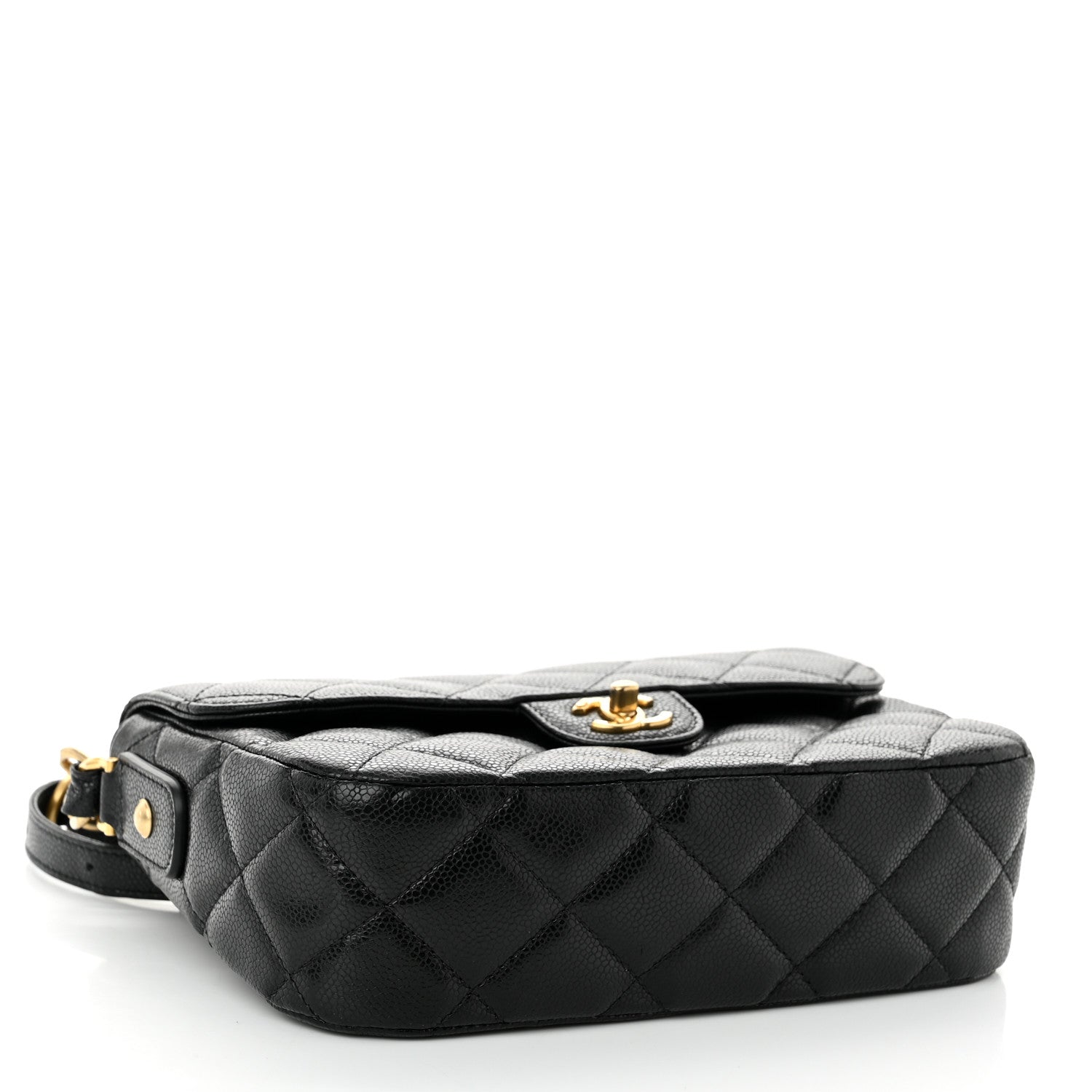 Chanel Caviar Quilted Chain Flap Black 3 of 10