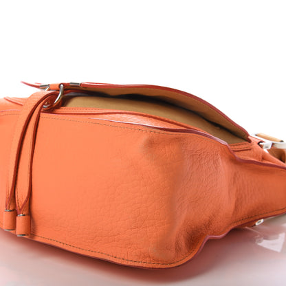 Chloe Calfskin Medium Marcie Satchel Orange Fizz 7 of 12
