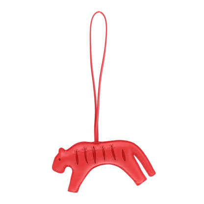Hermes Milo Lambskin Rooroo Bag Charm Rose Texas Rouge Indien 1 of 5