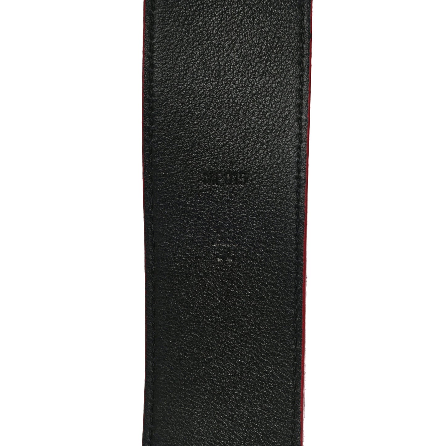 X SUPREME Monogram 40mm LV Initiales Belt 44 110 Red Red