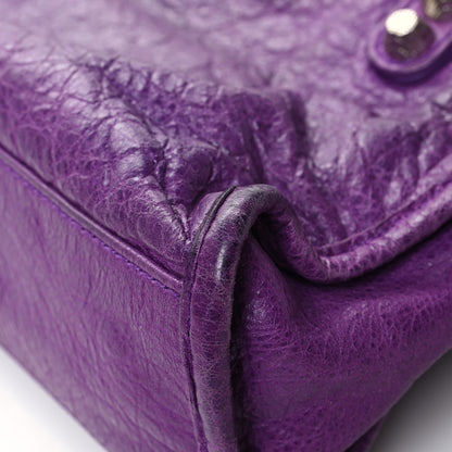 Balenciaga Agneau Giant 12 Silver Hardware Mini City Ultraviolet 13 of 16