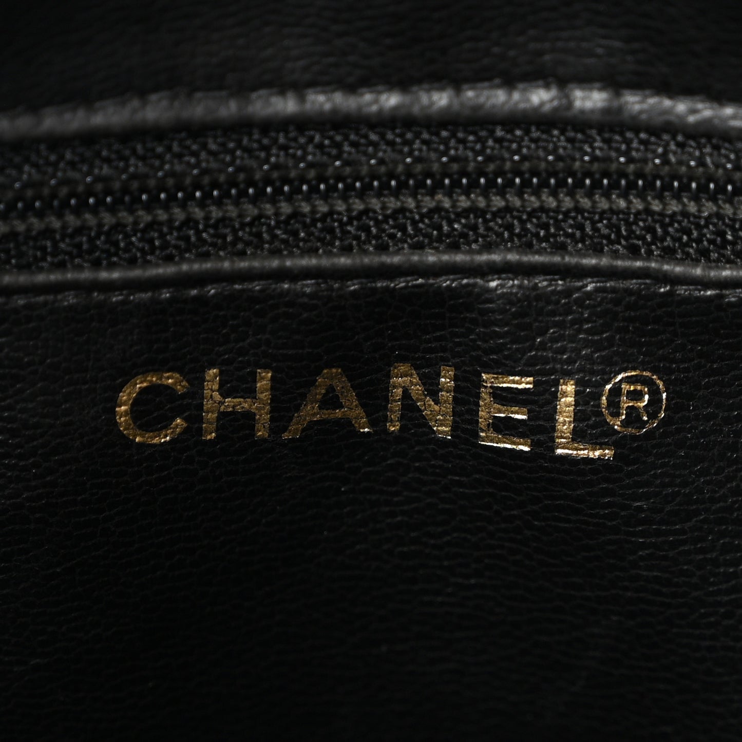 Lambskin CC Shoulder Bag Black