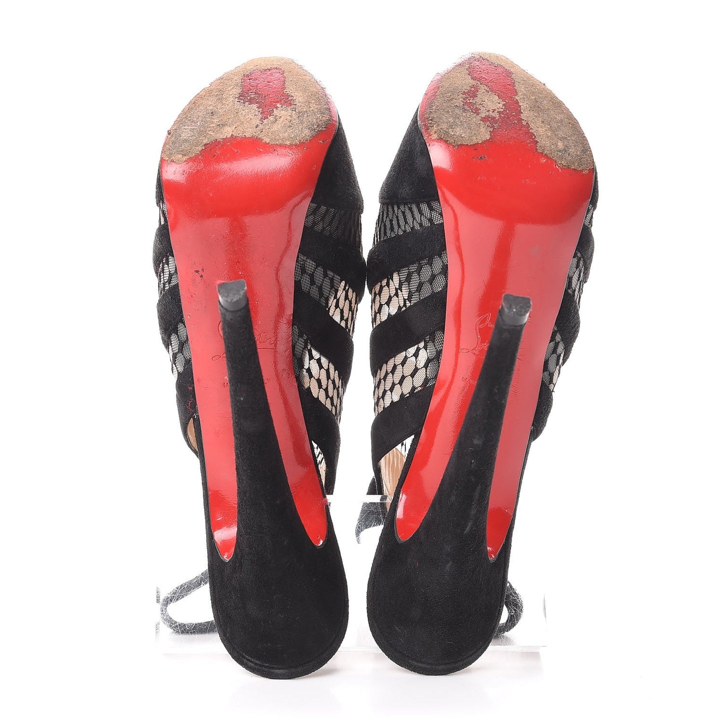 Veau Velours Lace Voilette Guizi 160 Pumps 40 Black