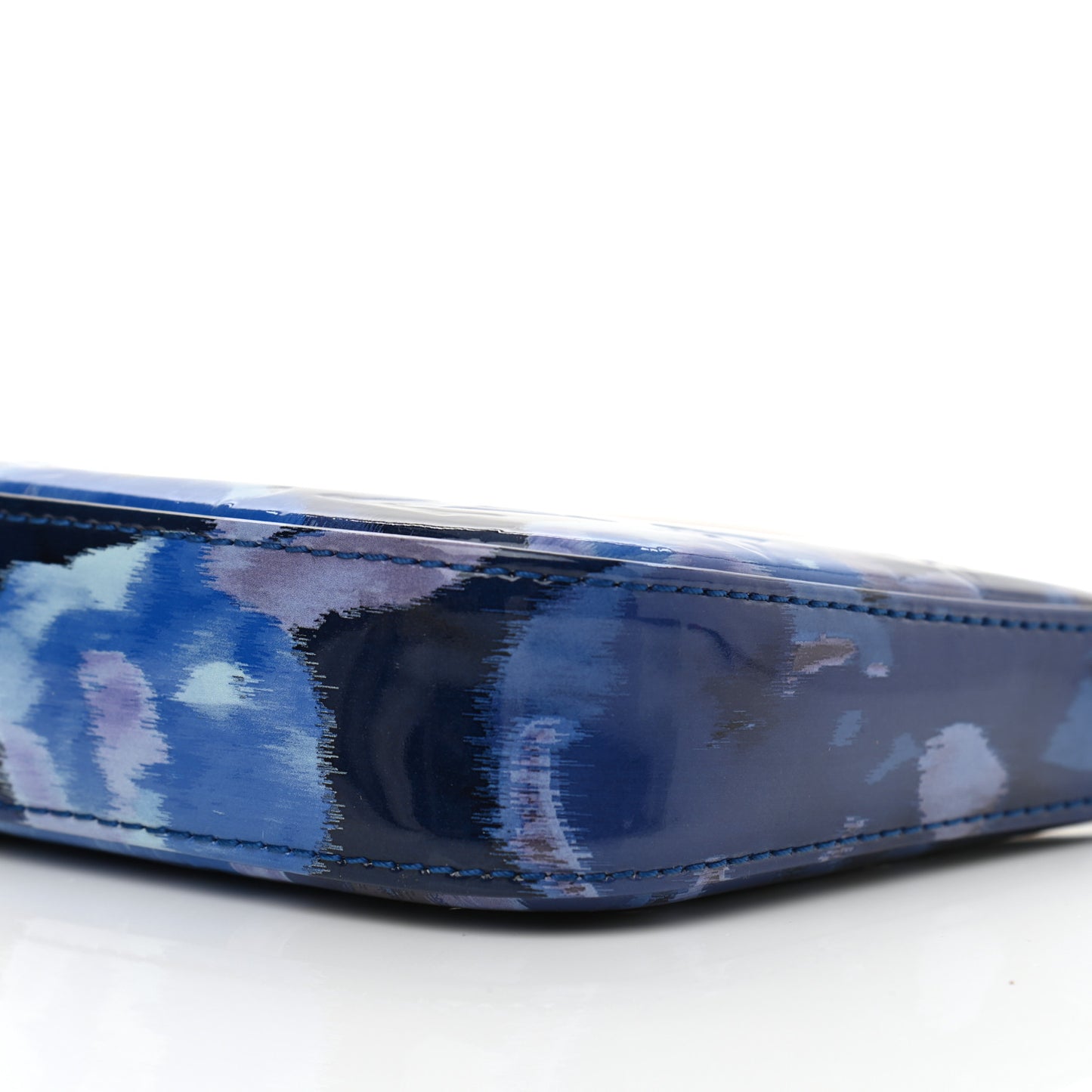 Vernis Ikat Pochette Accessories NM Grand Blue