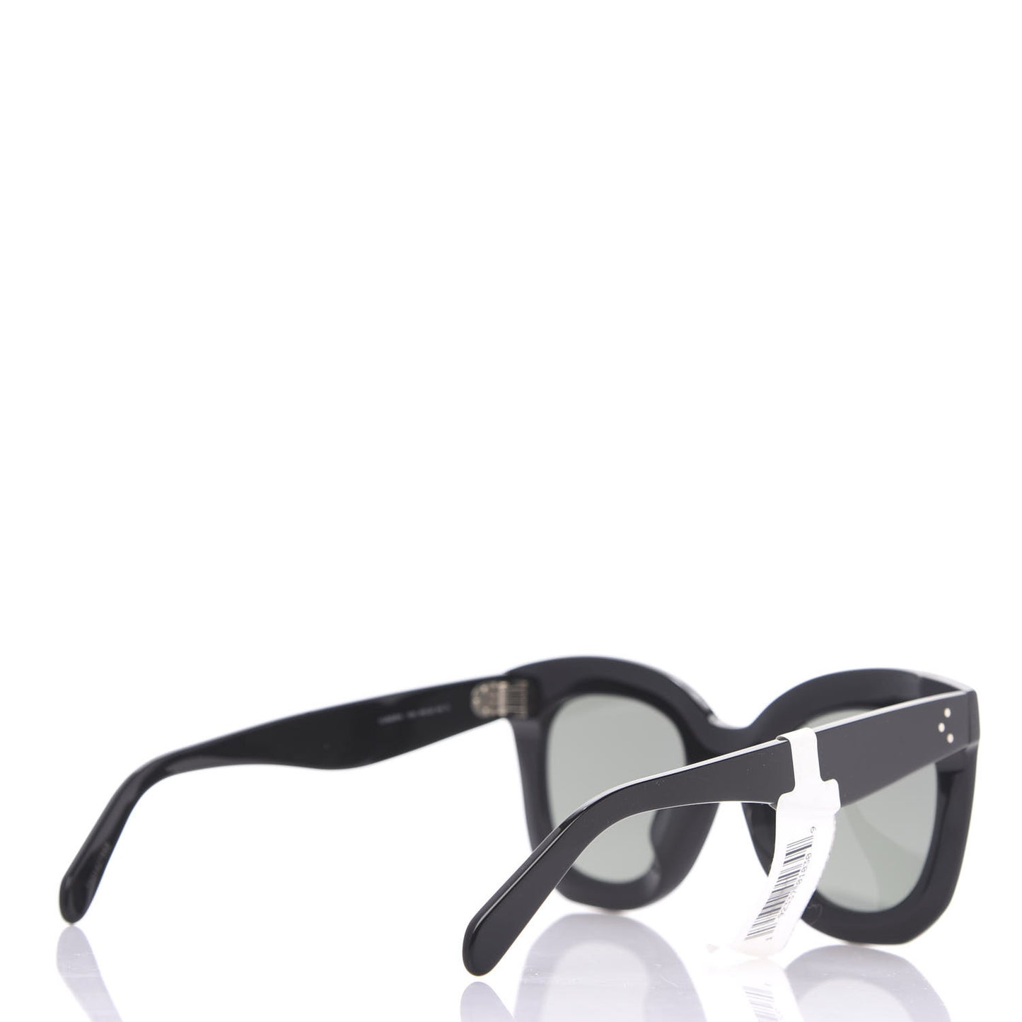 Oversized Round Sunglasses CL4005FN Black