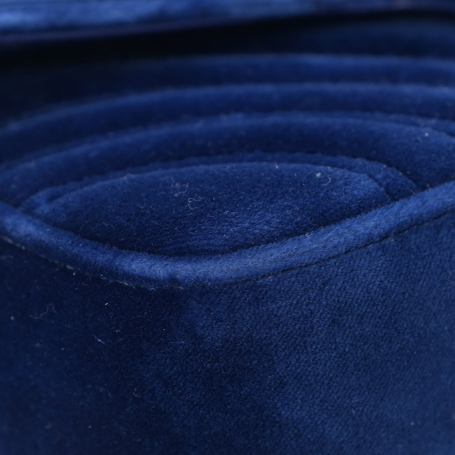 Gucci Velvet Matelasse Mini GG Marmont Shoulder Bag Cobalt Blue 9 of 20