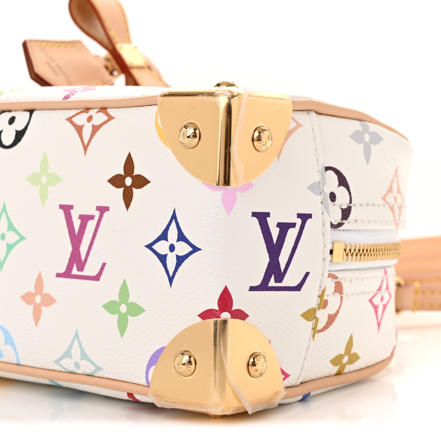 Louis Vuitton LV x TM Monogram Multicolor East West White 9 of 10