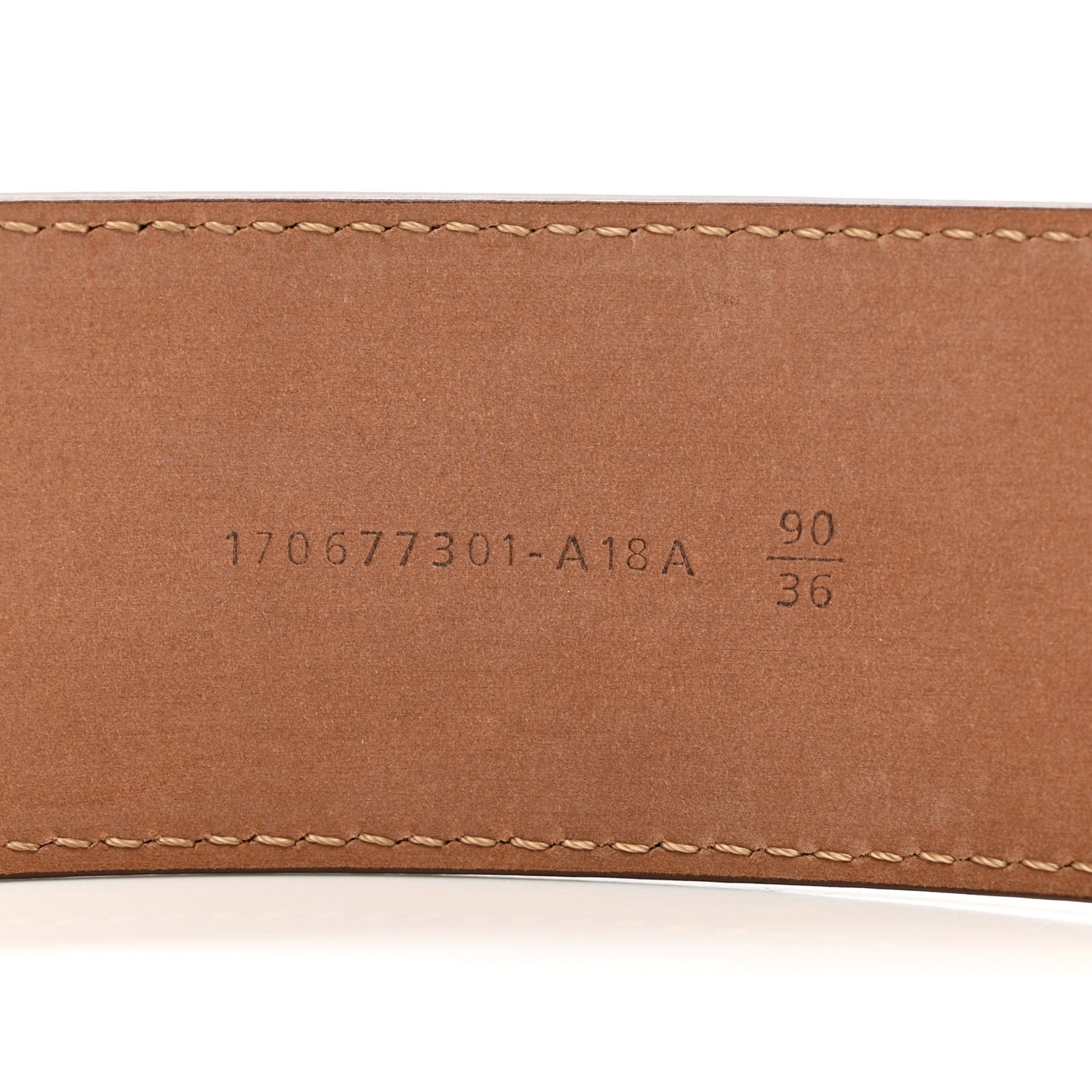 Vitello Grace FF 1974 Embossed Belt 90 36 Moresco