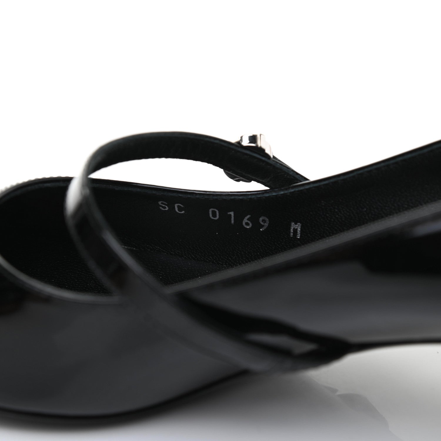 Louis Vuitton Patent Uniformes Silhouette 40mm Pumps 36 Black 8 of 9