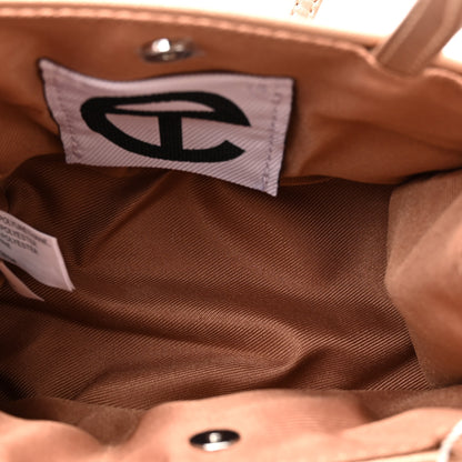 Telfar Metallic Vegan Leather Small Shopping Bag Copper 5 of 9