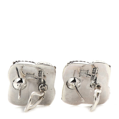 John Hardy Sterling Silver 18K Yellow Gold Armadillo Earrings 4 of 5