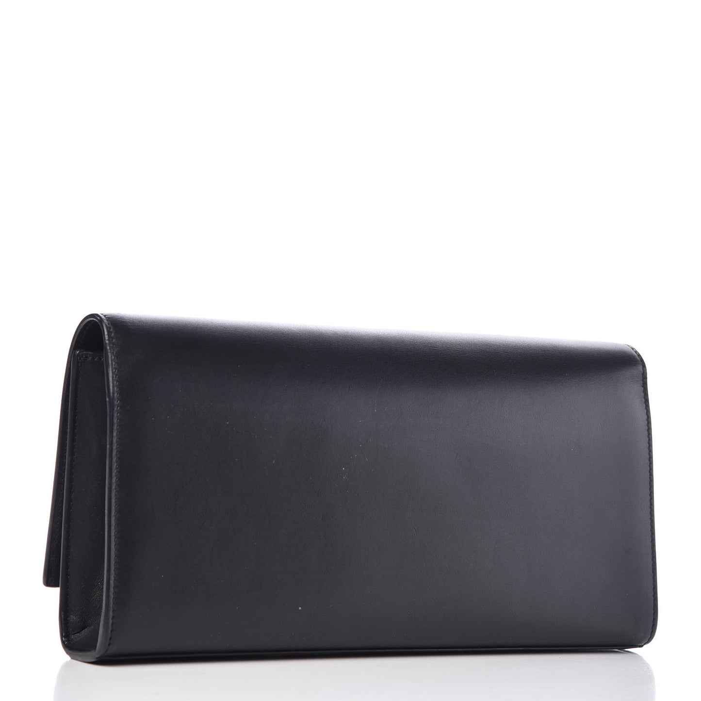 Calfskin Classic Monogram Cassandre Clutch Black