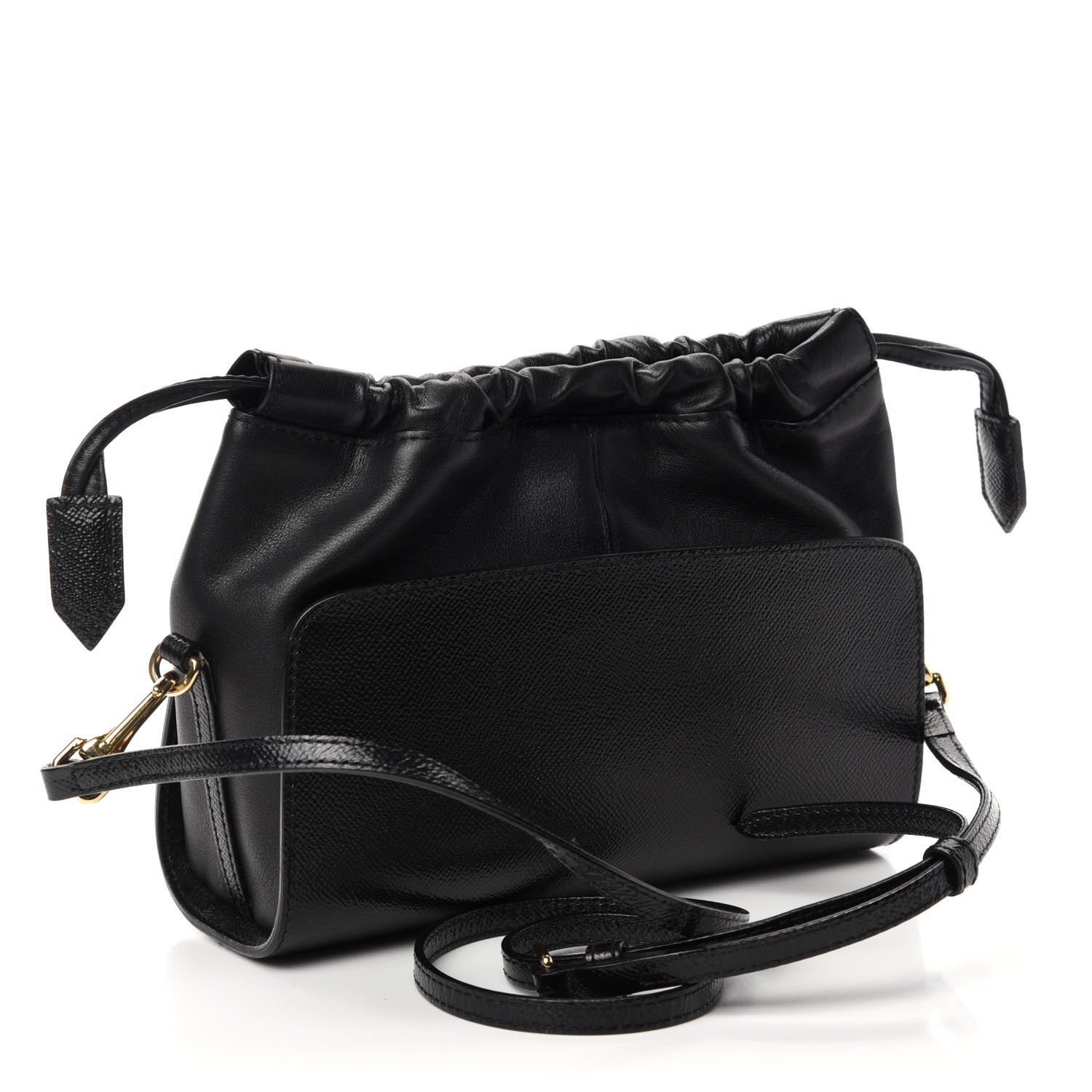 Burberry Grainy Calfskin Little Crush Black 3 of 13