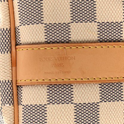 Louis Vuitton Damier Azur Keepall Bandouliere 45 6 of 12