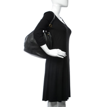 Hermes Evergrain Market Drawstring Bag 28 Black 2 of 8
