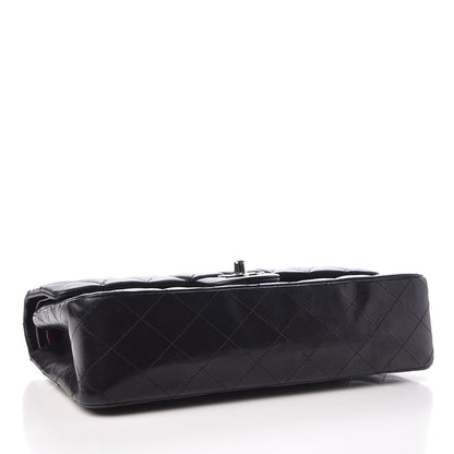 Chanel Lambskin Quilted Medium Double Flap Black 5 of 11