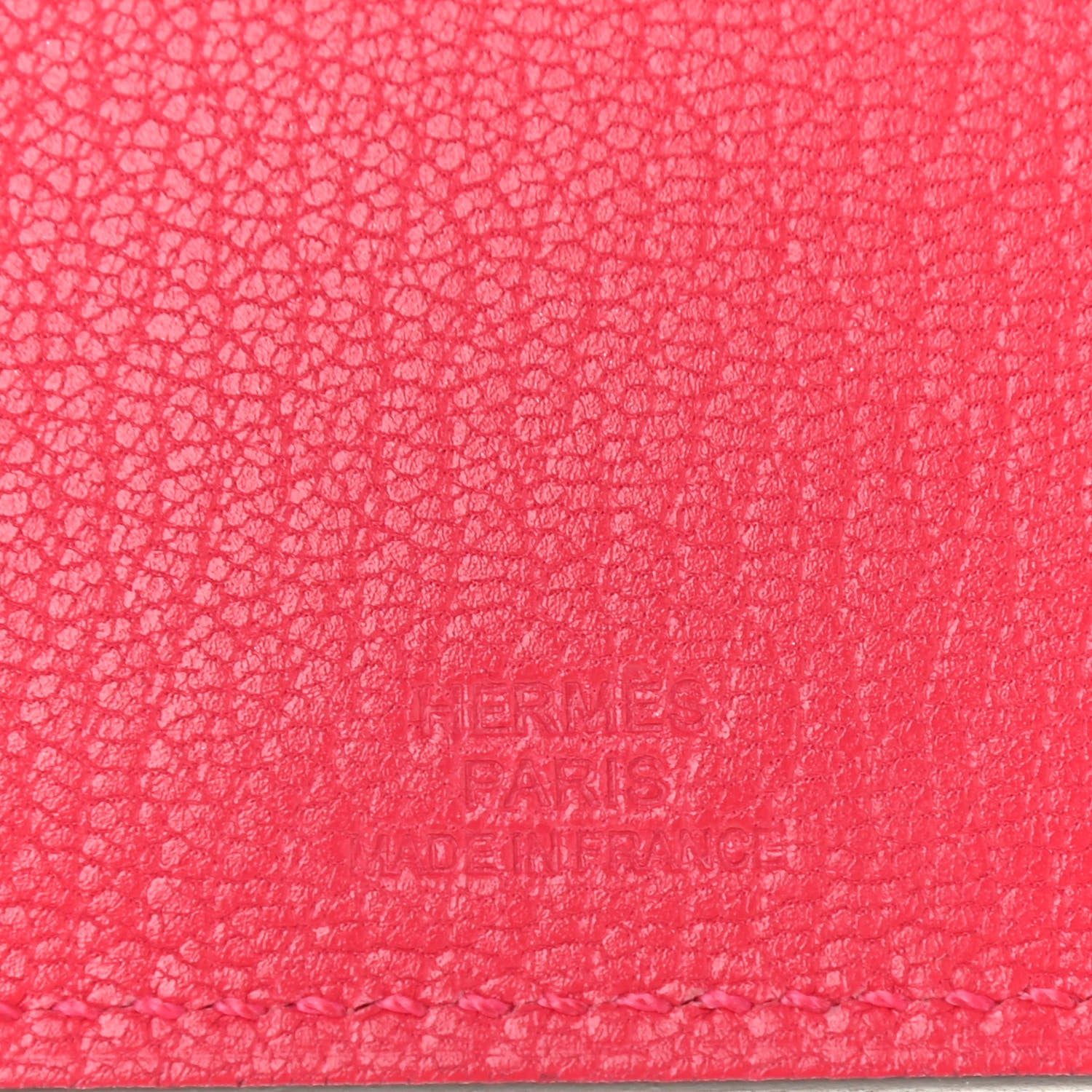 Hermes Chevre Chamkila Tarmac PM Passport Holder Rose Extreme 6 of 7