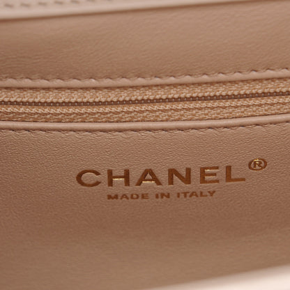 Chanel Caviar Quilted Large Business Affinity Flap Beige 6 of 8