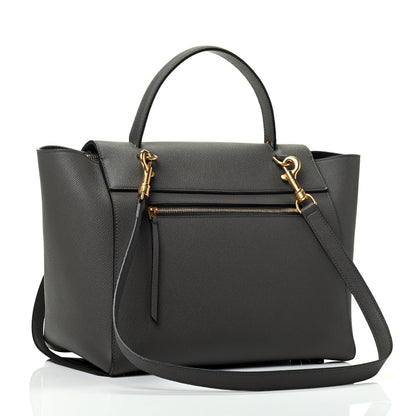 Celine Grained Calfskin Mini Belt Bag Grey 2 of 4