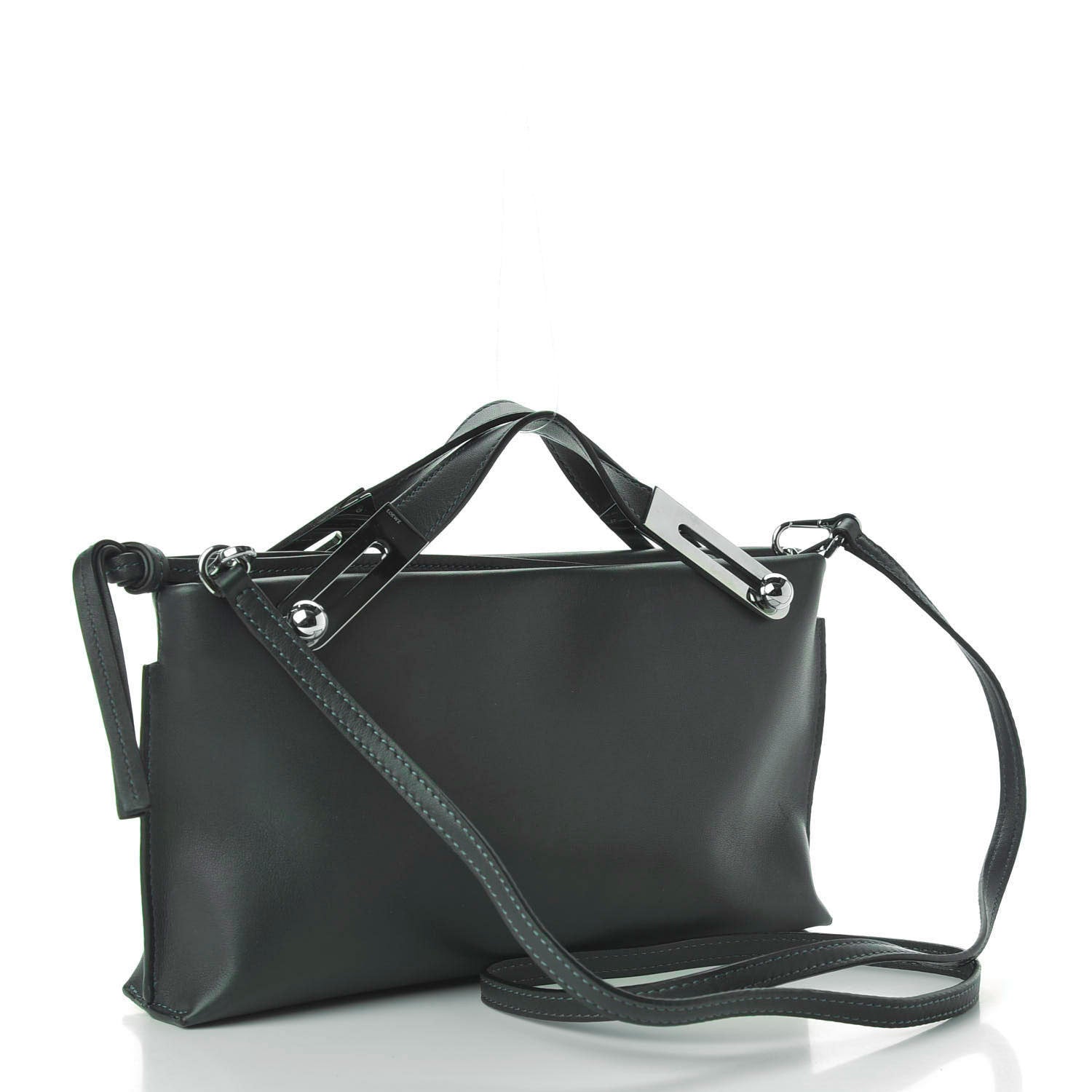 Loewe Calfskin Small Missy Bag Dark Green 3 of 9
