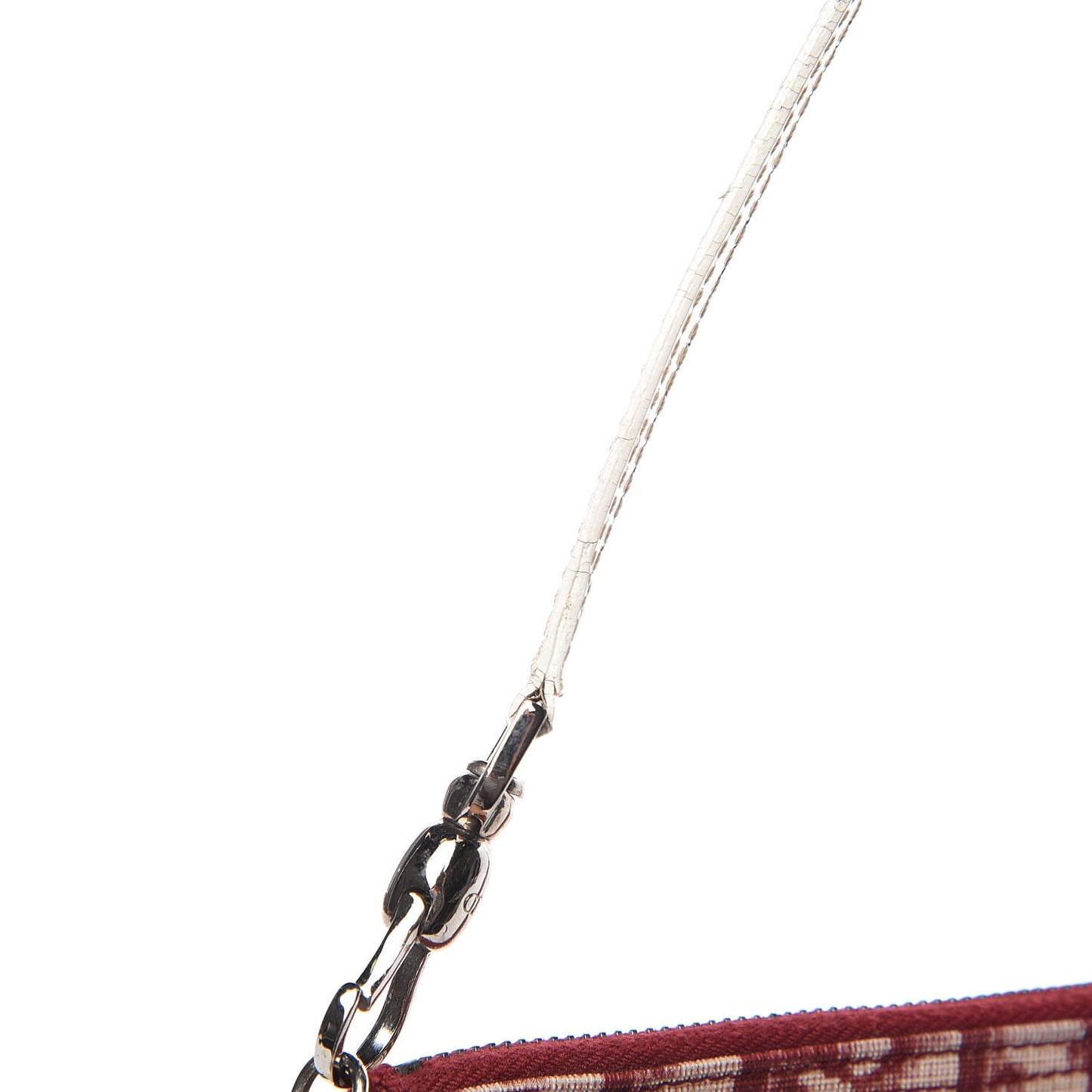 Monogram Mini Saddle Pochette Red