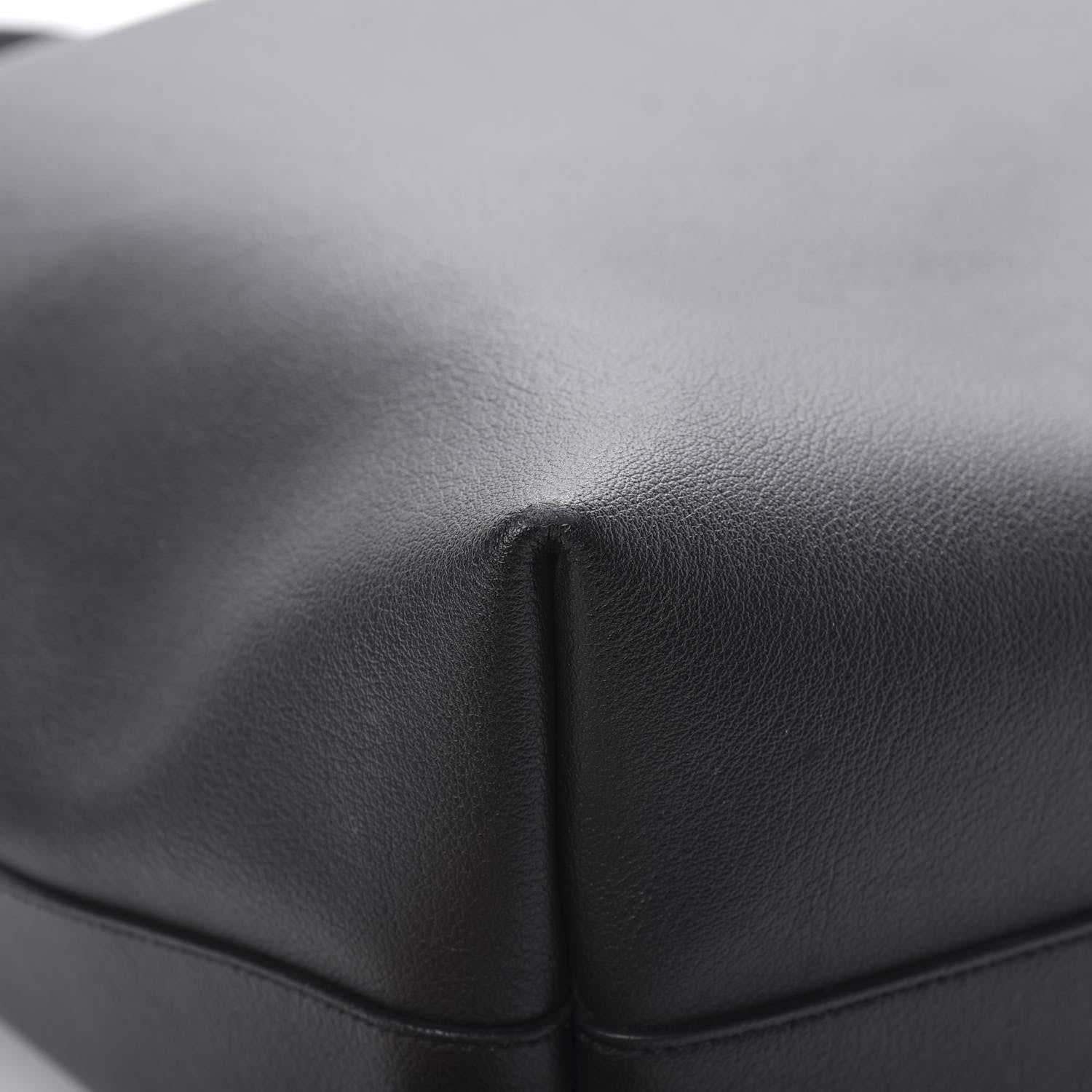 Saint Laurent Calfskin Large Shopping Tote Black 12 of 16
