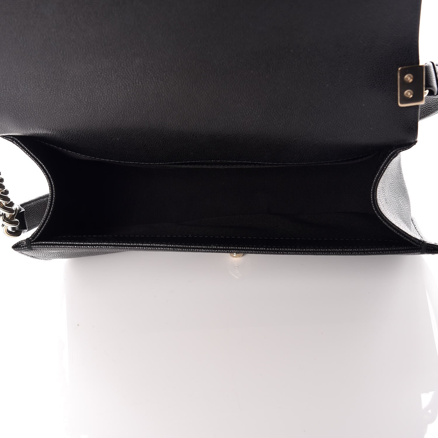 Chanel Caviar Quilted Medium Boy Flap Black 5 of 10