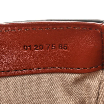 Chloe Shiny Calfskin Suede Mini C Bag Sepia Brown 7 of 9