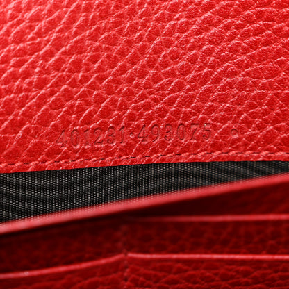 Gucci Calfskin Mini Dionysus Chain Wallet Hibiscus Red 7 of 11