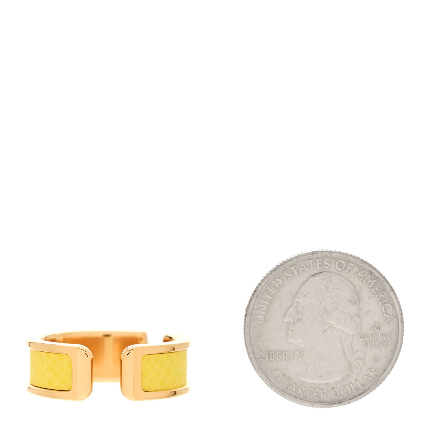 Box Olympe Ear Cuff Jaune Citron
