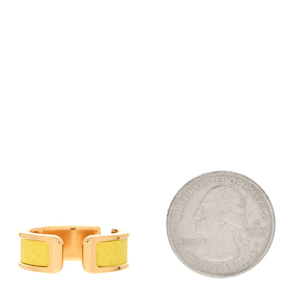 Hermes Box Olympe Ear Cuff Jaune Citron 2 of 5
