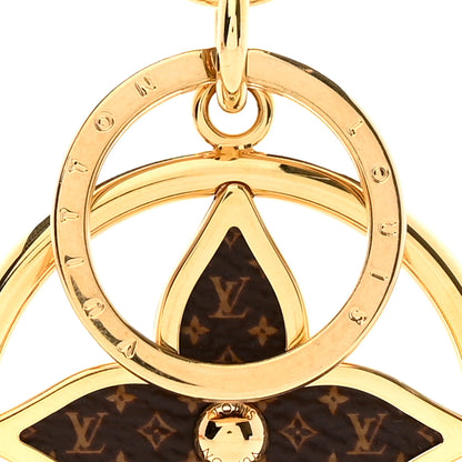 Louis Vuitton Monogram Puzzle Flower Bag Charm Key Holder 4 of 5