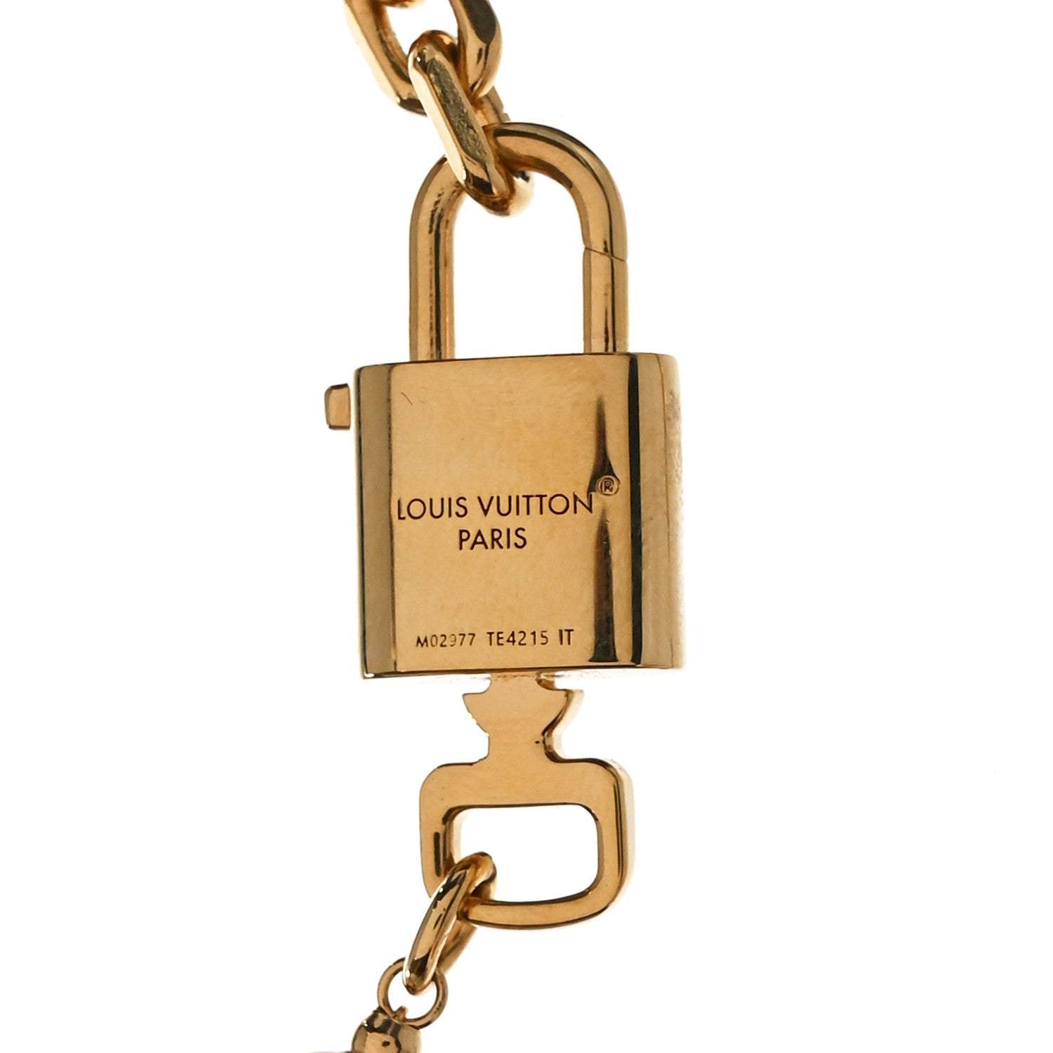 Louis Vuitton Metal Pearl Pearlock Necklace Gold 1807853