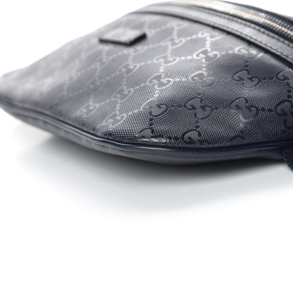 Gucci Imprime Monogram Belt Bag Navy 9 of 9