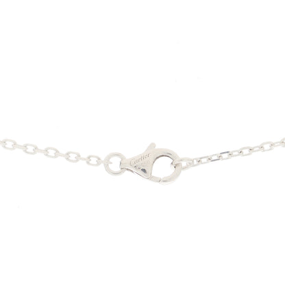 Cartier 18K White Gold Diamond Hearts and Symbols Necklace 6 of 6