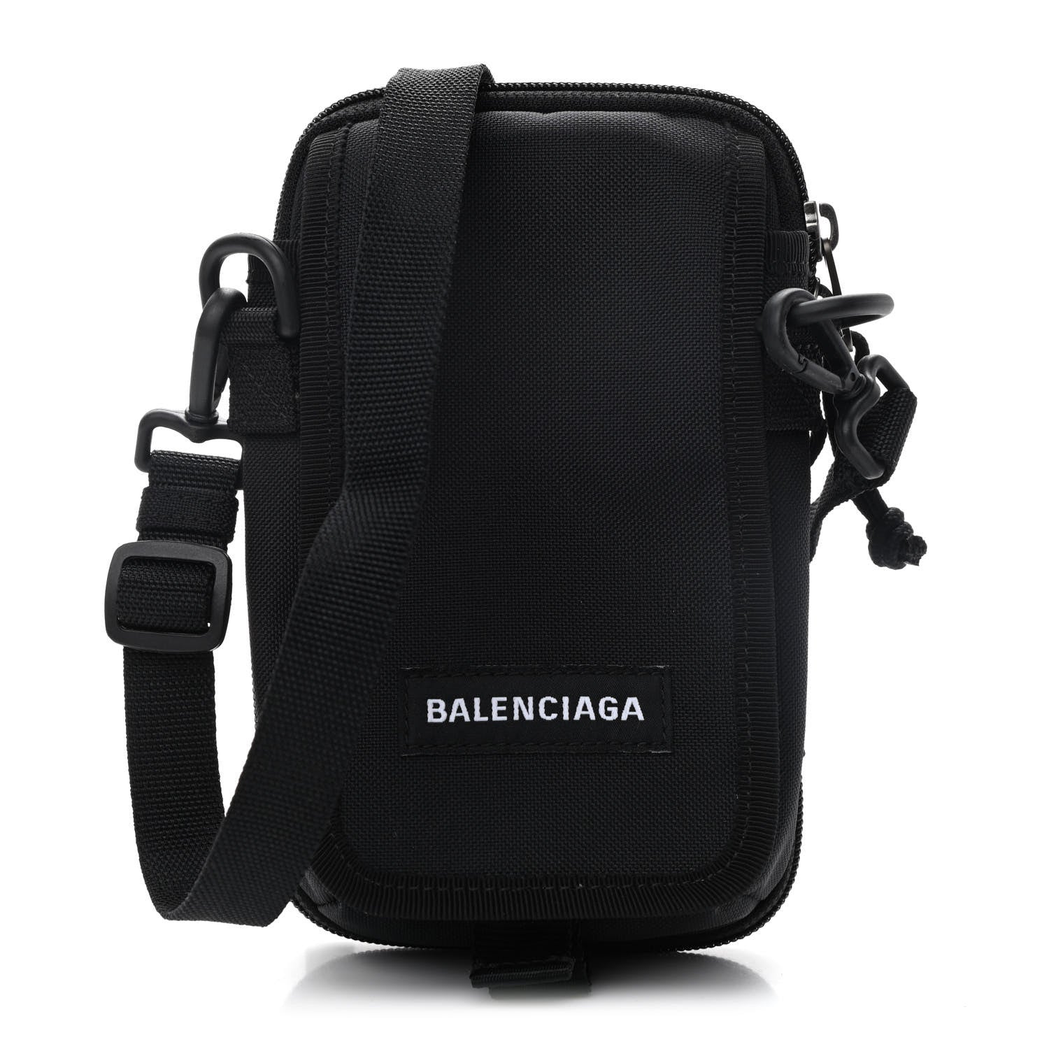 Balenciaga Nylon Explorer Crossbody Black 1 of 9