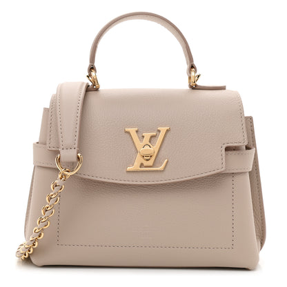 Louis Vuitton Soft Calfskin Mini Lockme Ever Greige 1 of 7