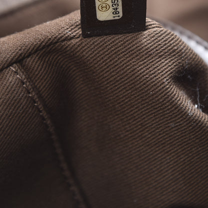 Chanel Canvas Medium Deauville Tote Brown 7 of 12